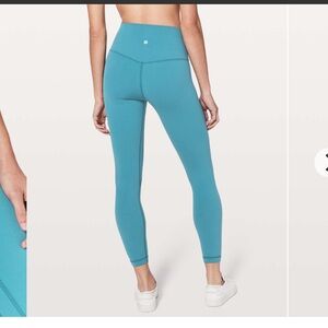 Lululemon Align Pant II *25" Pacific Teal? Size 8